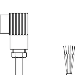 Разъем с кабелем Leuze Electronic BK7 KB-092- 6000- 4