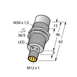 Индуктивный датчик TURCK NI30U-EM30WD-AP6X-H1141