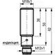 Индуктивный датчик ТЕКО ISB AC4A8-31P-5-LZS4-C