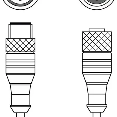 Соединительный кабель Leuze Electronic CB-M12-15000-3GF/GM