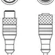 Соединительный кабель Leuze Electronic CB-M12-15000-3GF/GM