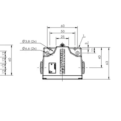 Блочный выключатель Balluff BNS 819-B04-R12-61-12-10