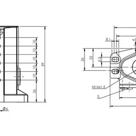 Блочный выключатель Balluff BNS 819-B06-R10-46-13-FC