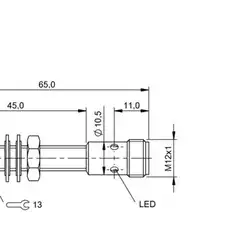 Индуктивный датчик Balluff BES M08MH1-POC15B-S04G