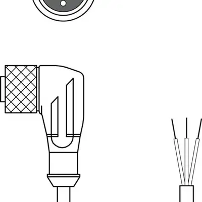 Разъем с кабелем Leuze Electronic KD U-M12-3W-V1-020-DP