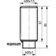 Индуктивный датчик ТЕКО ISB AC85A-12G-10-LZR18