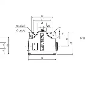 Блочный выключатель Balluff BNS 813-B02-R16-61-B-10-01