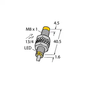 Индуктивный датчик TURCK NI3-M08E-VN6X 7M