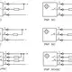 Индуктивный датчик LANBAO LE40XZSF25DNCY-D
