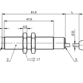 Емкостной датчик Balluff BCS M12BBI1-PSC40D-EP00,35-S04G