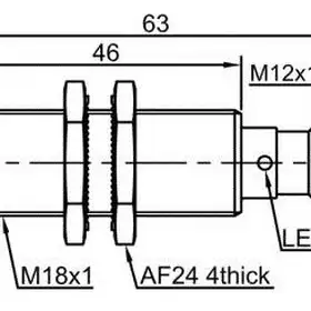 Индуктивный датчик LANBAO LR18XBF05EPO-E2