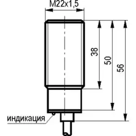 Индуктивный датчик ТЕКО ISB A6A-31P-7-LZ