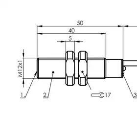 Емкостной датчик Balluff BCS M12TTG1-PSM40C-ET02