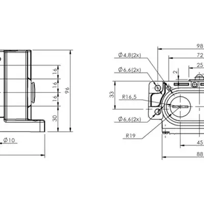 Блочный выключатель Balluff BNS 819-D04-K16-62-10