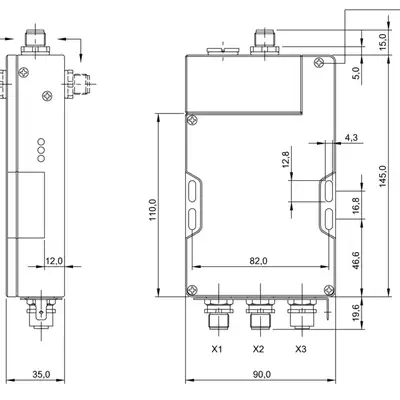Блок обработки RFID Balluff BIS C-6002-019-654-03-ST11