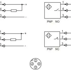 Индуктивный датчик LANBAO FY18DPC-E2