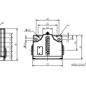Блочный выключатель Balluff BNS 813-B06-L12-61-A-12-06