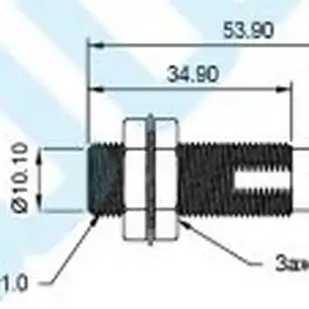 Индуктивный датчик Delta Electronics IS-E1204-BNCB2