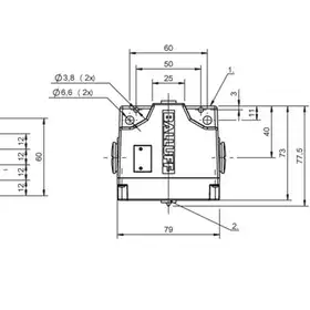 Блочный выключатель Balluff BNS 816-B04-KHH-12-610-11