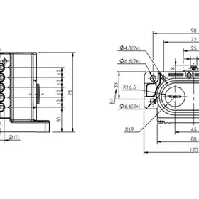 Блочный выключатель Balluff BNS 813-D05-R12-62-22-05