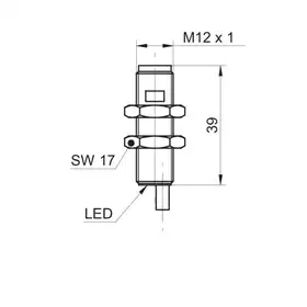 Емкостной датчик уровня Baumer CFAK 12P3103