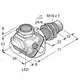 Индуктивный датчик TURCK NI10-EM18WDTC-Y1X