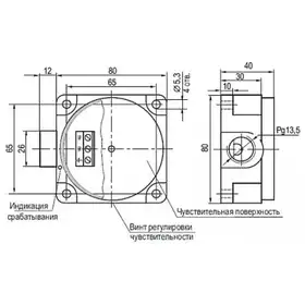Индуктивный датчик ТЕКО ISN IT7P5-11G-R50-LZ