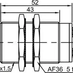 Индуктивный датчик LANBAO LR30XBN15DPCW1