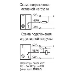 Индуктивный датчик ТЕКО ISB WB22A8-31N-1,5-Z-1C-1