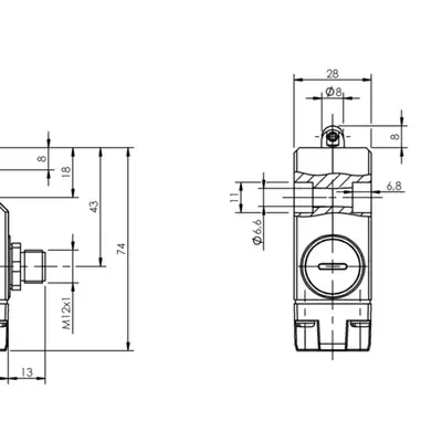 Одиночный выключатель Balluff BNS 813-FR-60-187-S80R