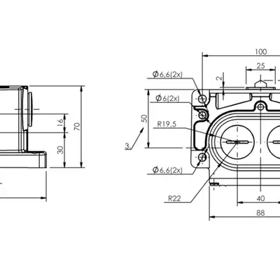 Блочный выключатель Balluff BNS 819-D02-D16-100-10