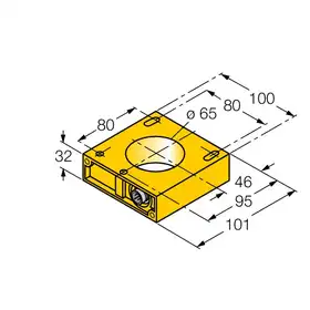 Кольцевой датчик TURCK NI65R-