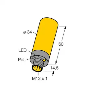 Емкостной датчик TURCK BC15-K34-AN4X-H1141