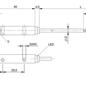 Индуктивный датчик Balluff BES Q08ZC-POC20B-BP02