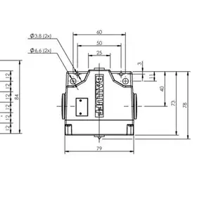 Блочный выключатель Balluff BNS 816-B06-NA-12-610-11