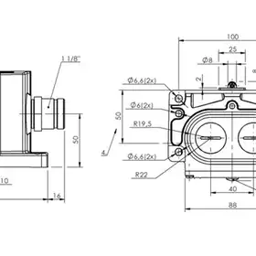 Блочный выключатель Balluff BNS 819-D04-L12-100-10-FD-S90R