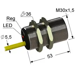 Емкостный датчик PS1-30M53-10B21-K