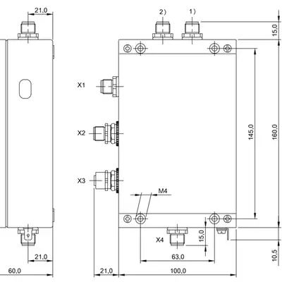 Блок обработки RFID Balluff BIS C-6022-028-050-03-ST14