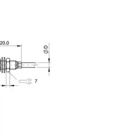 Индуктивный датчик Balluff BES 516-3005-E2-N-PU-00,35