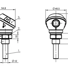 Емкостной датчик Balluff BCS S03T401-POCFNH-KM16-T02
