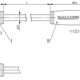 Соединительный кабель Balluff BCC M428-M418-3A-320-PX0825-030