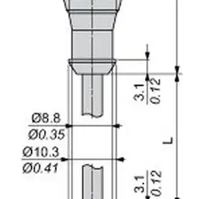 Соединительный кабель Telemecanique XZCR1511064D1