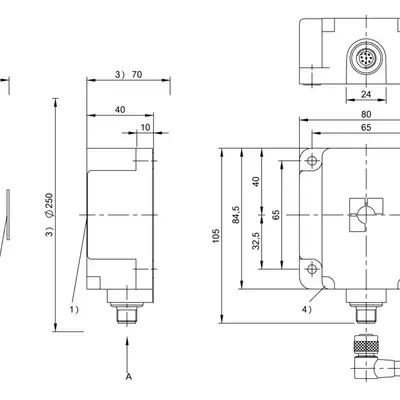 RFID головка чтения/записи Balluff BIS M-401-007-001-00-S115