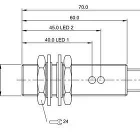 Индуктивный датчик Balluff BES M18MN-USU80B-S21G