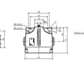 Блочный выключатель Balluff BNS 813-B03-R12-61-A-20-02