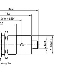 Индуктивный датчик Balluff BES 516-327-G-S4-C
