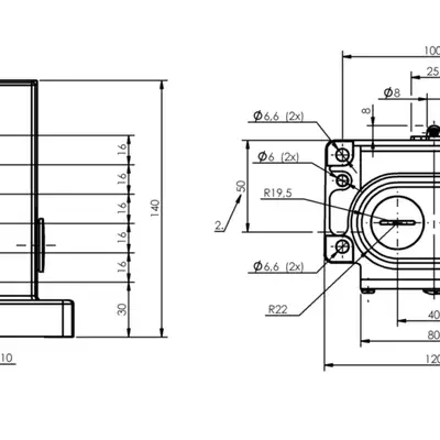 Блочный выключатель Balluff BNS 819-D06-R16-100-10-FE