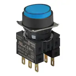 Кнопочный выключатель Autonics S16PR-E1B2C