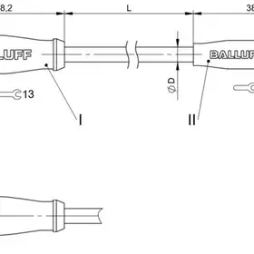 Соединительный кабель Balluff BCC M425-M314-3F-650-PX44T2-010