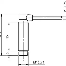 Индуктивный датчик DATASENSING AM1/AN-2C